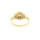Image 6 of 9 crt. Vintage entourage ring with zirconia
