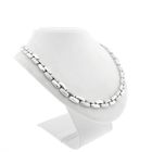 Image 3 of Solid white gold necklace.