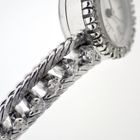 Image 6 of Omega vintage dress watch; 18k white gold women's watch with diamonds