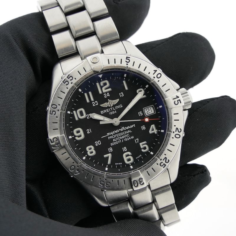 Image 6 of Breitling Superocean A17345; Automatic men's diving watch