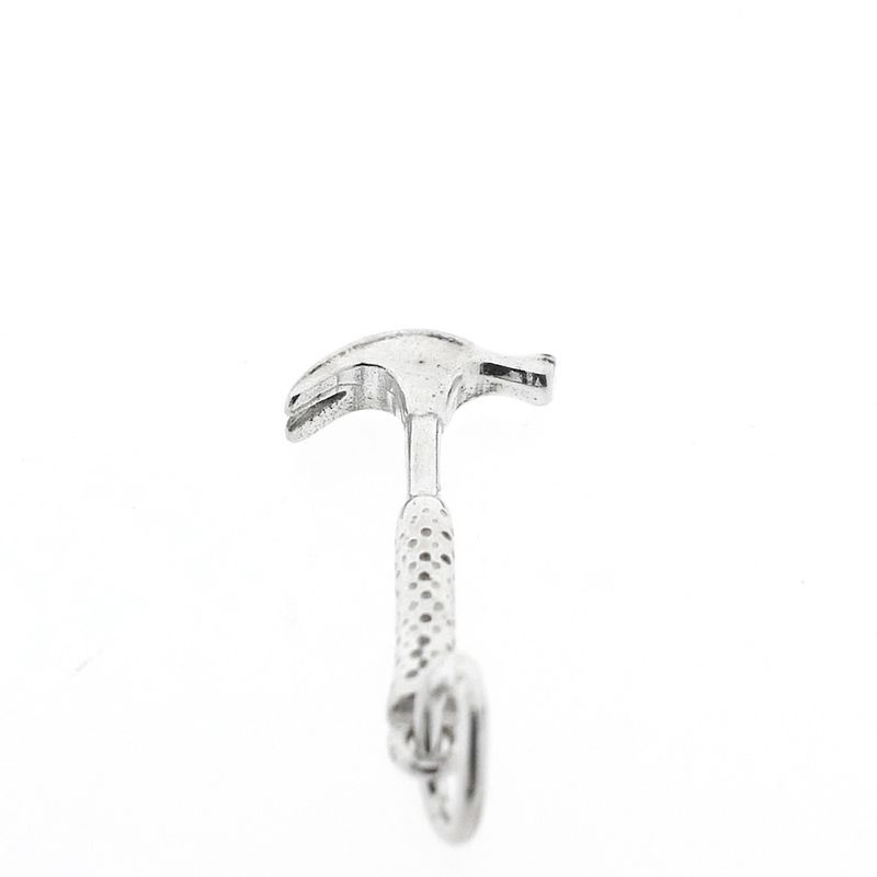 Image 5 of Silver charm; Claw hammer