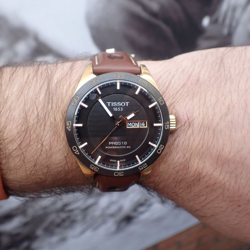 Image 2 of Tissot PRS516 Powermatic 80; Men's wristwatch