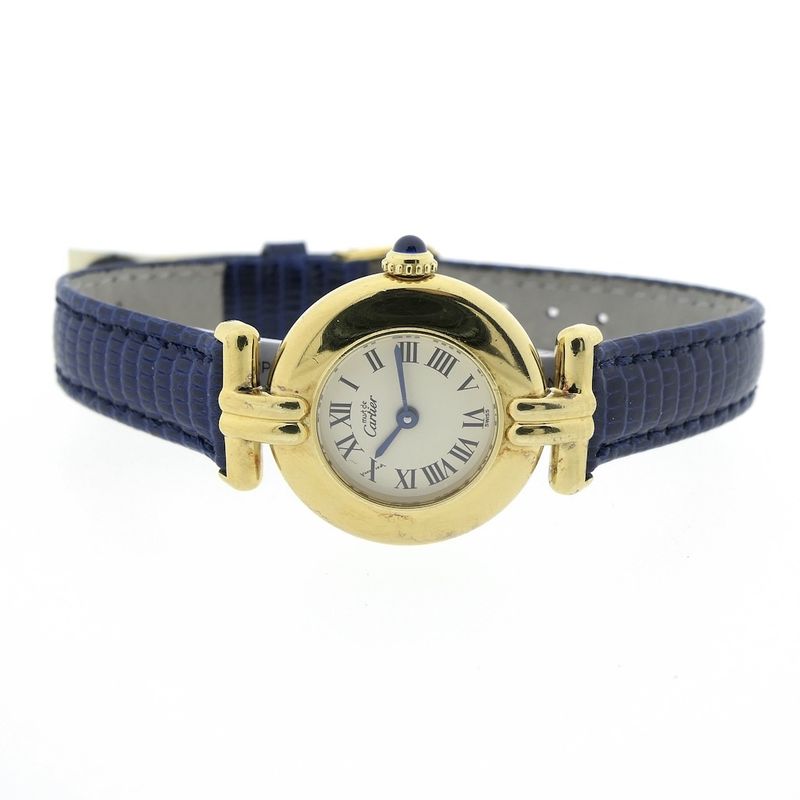 Image 7 of Cartier Colisee Vermeil; Ladies watch