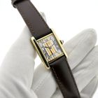 Image 5 of Cartier Tank Vermeil 'Trinity' 5057001; Vintage ladies watch