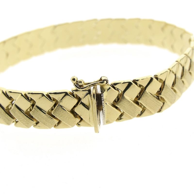 Image 6 of Golden fantasy link bracelet | 19 cm