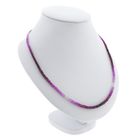 Image 2 of 9 carat ruby bead necklace