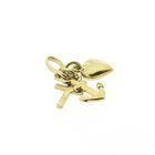 Image 3 of Gold pendant; Faith, hope, and love