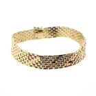 Image 1 of Vintage gold panther link bracelet