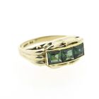 Image 3 of Gold ring with tourmaline
