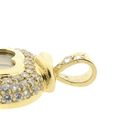 Image 6 of Gold heart pendant with zirconia