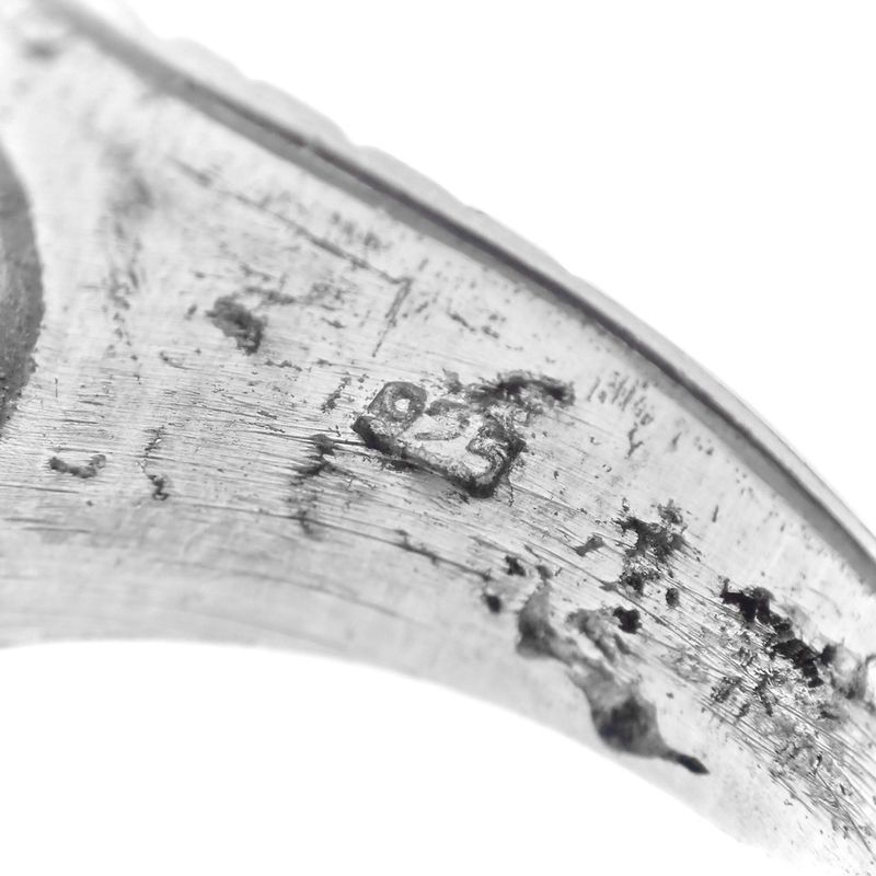 Image 5 of Silver ring with Maori pattern