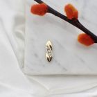 Image 2 of 8 carat bicolor pendant with diamonds; 0.095 ct.