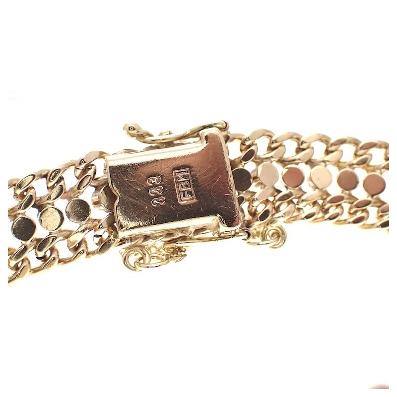 Image 4 of 8-karat fantasy link bracelet | 19.5 cm