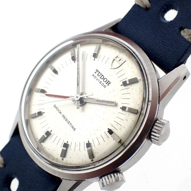Image 2 of Tudor Advisor; Men's watch with mechanical alarm