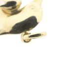 Image 6 of Two-tone gold pendant of two dolphins