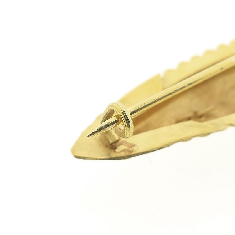 Image 5 of Gold brooch with Zeeland buttons