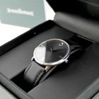 Image 14 of Movado Ulta Slim; Steel men's designer watch with gray dial; 0607086