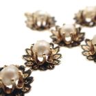 Image 6 of Gold Victorian pendant of a cross with pearl