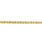 Image 8 of 18K Two-tone gold necklace with diamonds; 0.72 ct. | 42 cm
