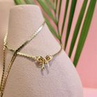 Image 2 of Necklace with bow | 43 cm