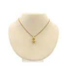 Image 3 of Gold pendant with uncut diamond