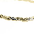 Image 4 of Two-tone gold fantasy link bracelet | 19 cm