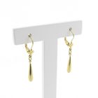 Image 3 of Gold drop earrings