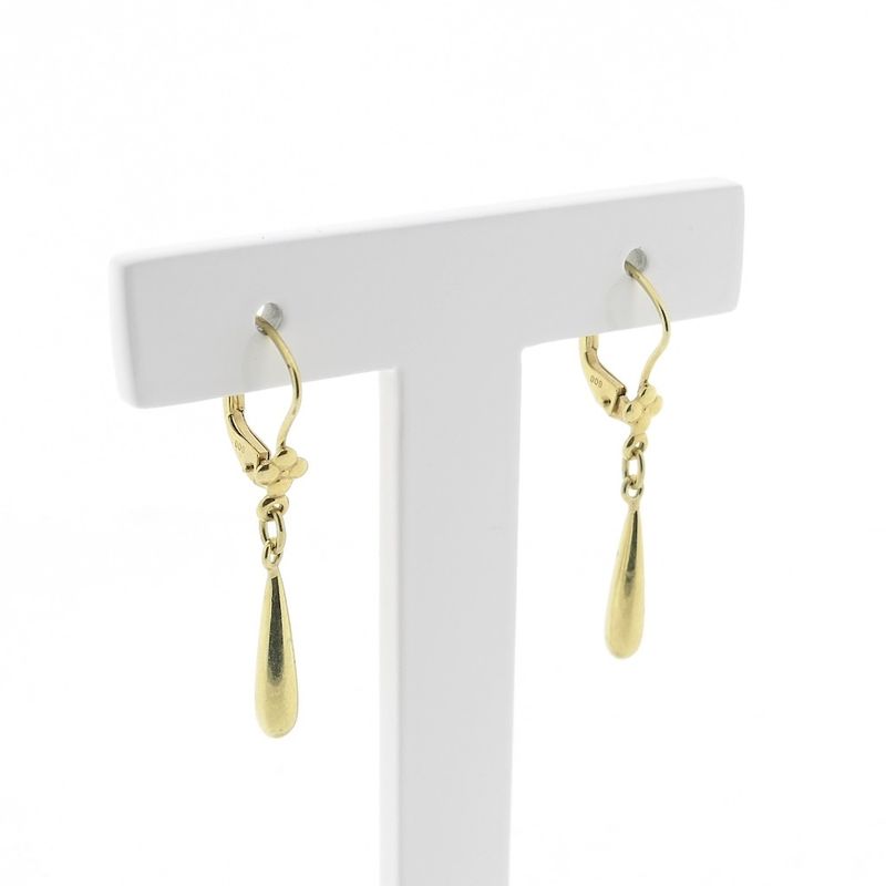 Image 3 of Gold drop earrings