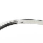 Image 9 of White gold bracelet with jade and diamond 0.035 ct.