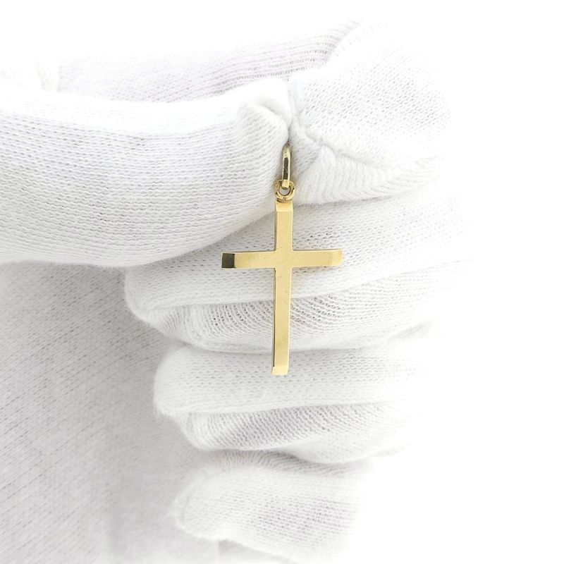 Image 9 of Gold pendant of a cross