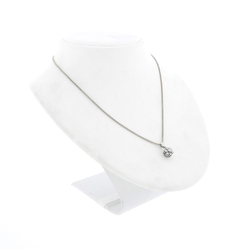 Image 6 of White gold pendant with diamonds | 0.40 ct.