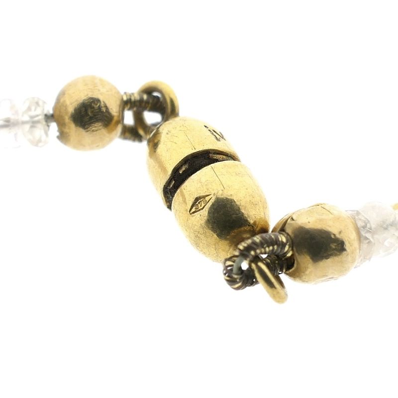 Image 5 of 9 carat multi-colored sapphire bead necklace