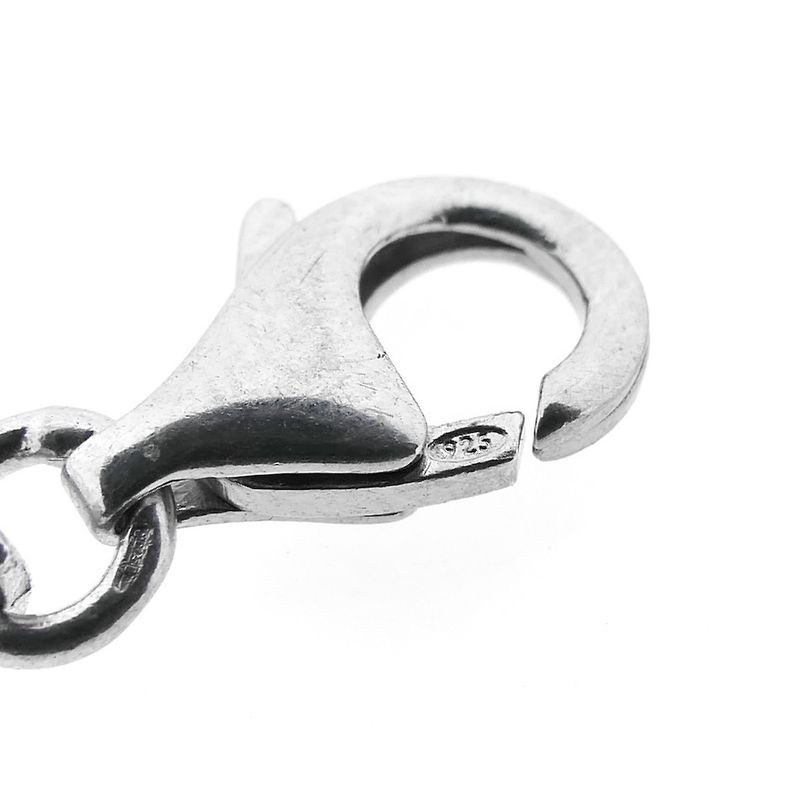 Image 6 of Silver link chain | 43 cm