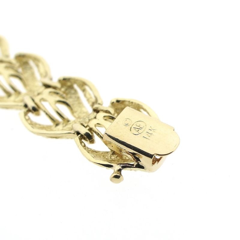 Image 8 of Golden fantasy link necklace