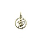 Image 1 of Gold zodiac sign pendant; Sagittarius
