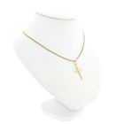 Image 4 of Gold pendant of a cross; INRI