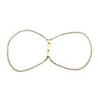 Image 3 of Gold double jasseron link bracelet