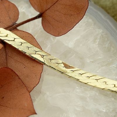 Image 2 of Gold bracelet with print; Midas | 20 cm