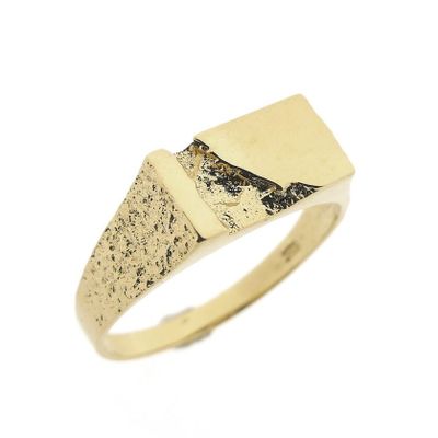 Image 1 of Golden abstract fantasy ring