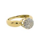 Image 5 of 18K Gold ring with diamonds | 0.135 ct.