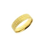 Image 5 of 24 carat gold Byzantine band ring