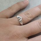 Image 7 of Silver ladies ring; fantasy design