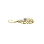 Afbeelding 9 van Bicolor gouden hanger met diamant; 0,01 ct.