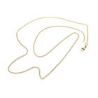 Image 5 of Gold gourmet link chain | 57 cm