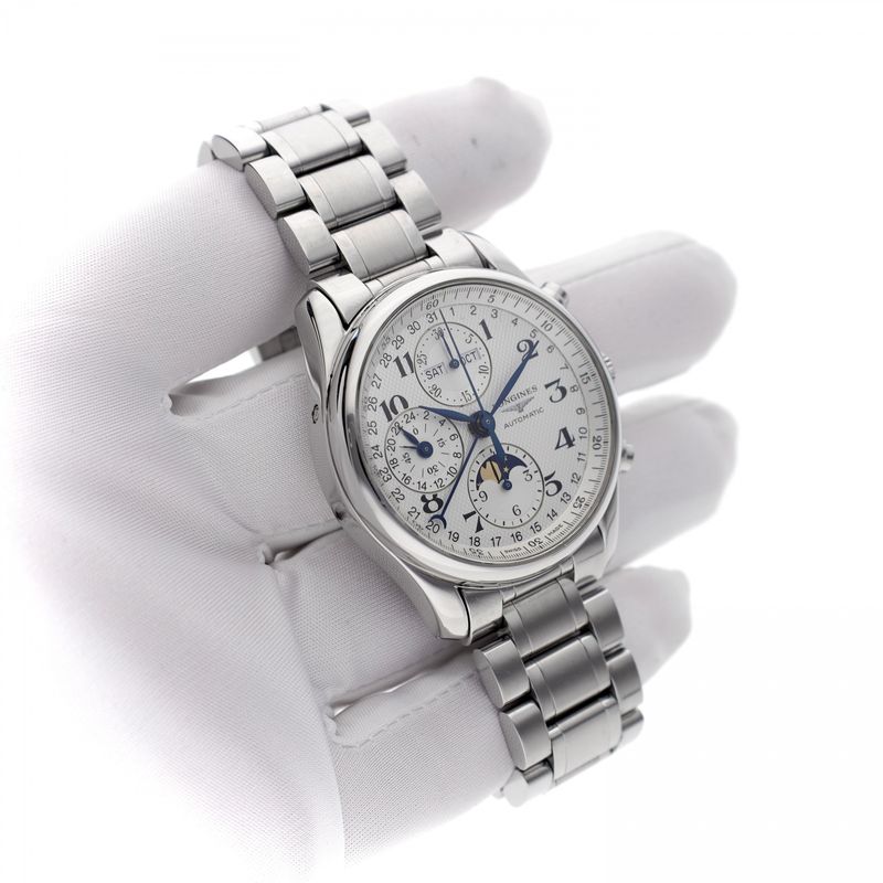 Image 9 of Longines Master Collection Chrono Moonphase L2.673.4.78 Automatic Watch