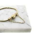 Image 2 of Pandora charm; Gold; Hawthorn Flower Safety Chain