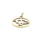 Image 8 of Gold Pendant; Faith, Hope, Love