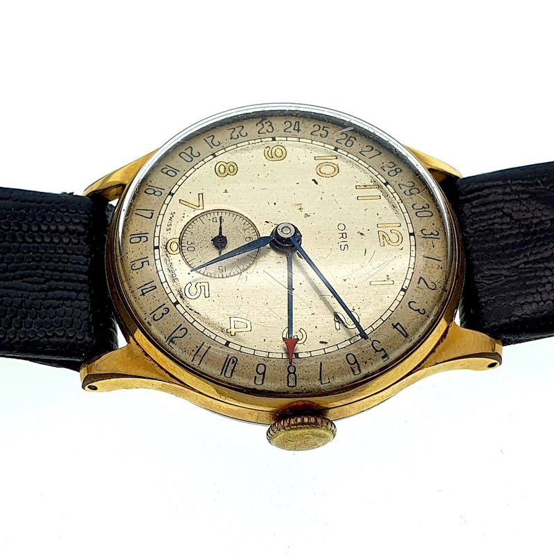Image 3 of Oris Pointer Date; Vintage men's watch