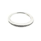 Image 5 of Tirisi white gold rings set with aquamarine and diamonds; 0.24 ct.