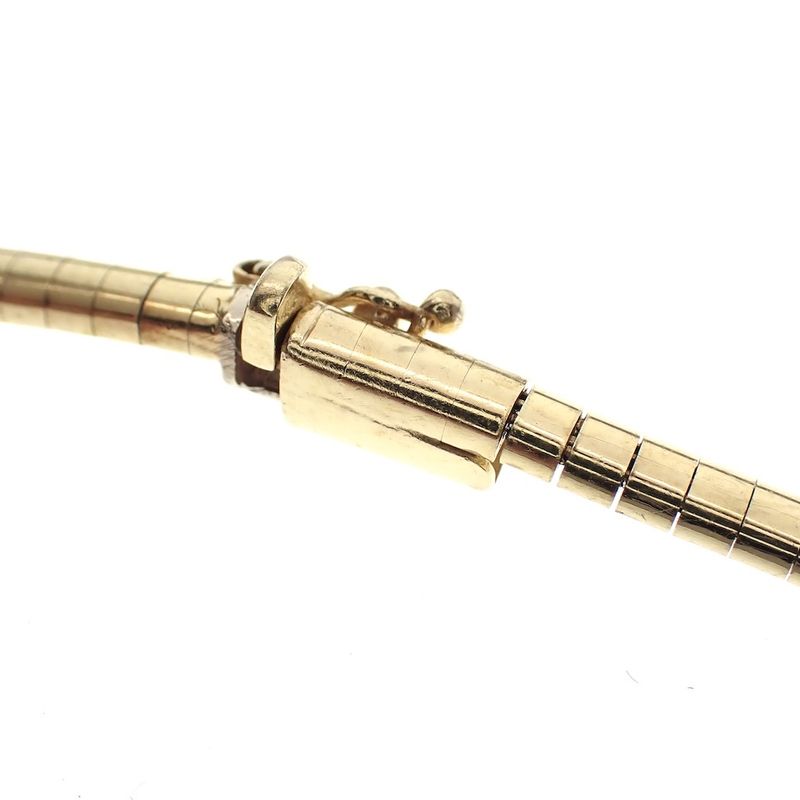 Image 5 of Gold Omega necklace; Women | 44 cm